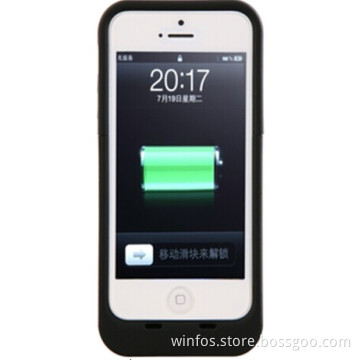 Winfos, 1700mAh Battery Case for iPhone 5/5s